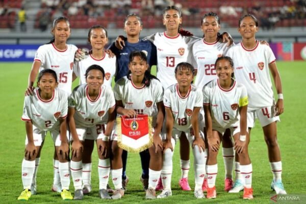 Indonesia Bergabung dengan Grup C Kualifikasi Piala Asia U-17 Putri 2026